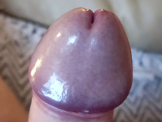 Lying O Playing with a Dildo in My Big Asshole in the Wet on a Bigger Dildo Also a Big Cock