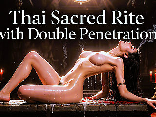 Thai Sacred Rite with Double Penetration.