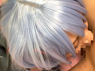 Japanese Anime Cosplay Rei Ayanami -