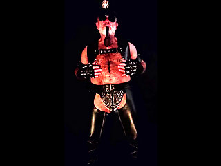 Leather Chaps, Spikes and Pipe