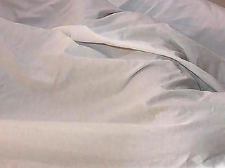 Stepmom and Stepsom Share Bed and Have Sex. English Captions