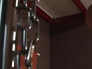 Humiliating dildo play