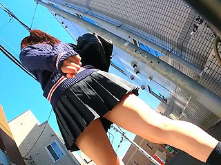 Japanese Student Explores Sensual Panties Fantasy With Desire