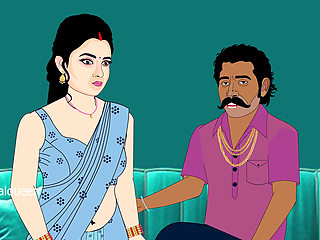 Maid Payal Bhabhi fucked by old boss