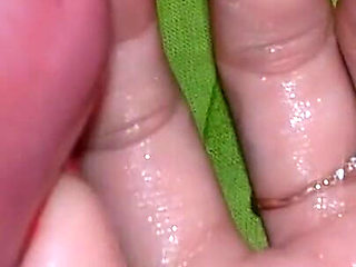 My Stepsister's Hand Is Covered in Precum and Then Thick Cum