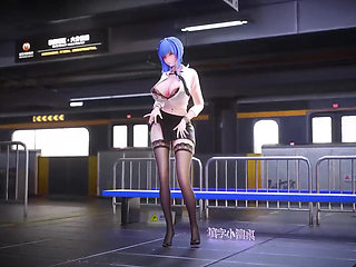 Office Lady Uniform Pencil Skirt Lace Thong Secretary