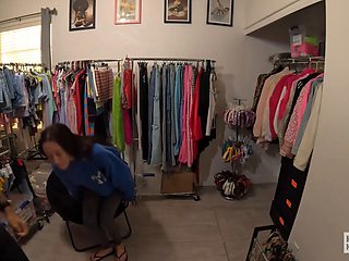 BTS - Petite Sage Hunter Poses Nude-Ready For Bryan Gozzling!