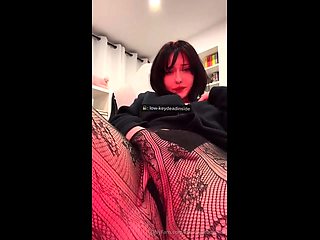 Pretty Japanese teen solo masturbation Uncensored