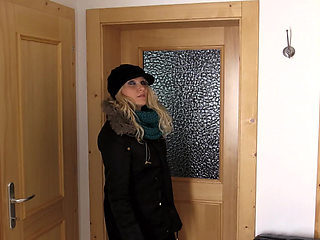 She Is Blonde Babe From France Who Likes to Get Played with Her Pussy