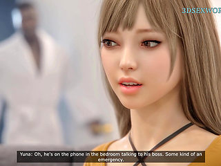 Petite Asian Wife Yuna Cheating her Husband with BBC Investor (3D Realistic Gameplay)