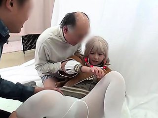 OldNanny Nice threesome Old lady and young couple have sex