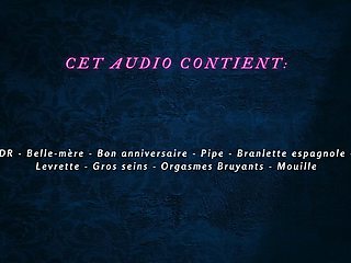 French audio porn Stepmom has a very special gift for your birthday