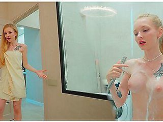 My Stepsister Caught Me Peeping At Her In The Shower - Dolly Rud