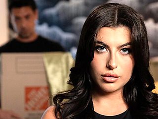 Natural and young blonde Lily LaBeau impaled by large hard dick