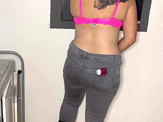 Lady Witnesses Tribute Man Stimulates Her Horny Wet Blonde Multiple Orgasms Pussy Clit