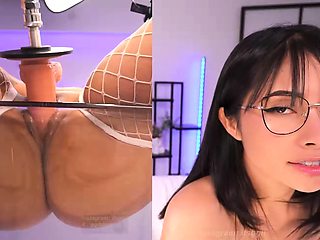 Horny japanese teen satomi stuffs herself with toy