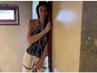 Horny Stepmom Spies On Stepson In Shower And Then Gets Cum On Face