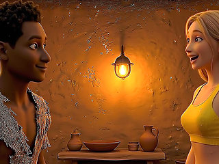 Woman lost in the desert get fucked by a stranger