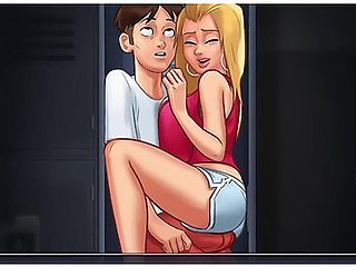 Korean Big Mom And Dad Seen Unlock In Summertime Saga With Car Toon