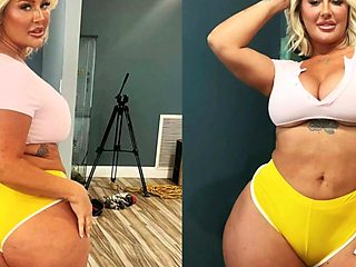 Voluptuous wife's forbidden passion ignites with a wild, intimate neighbor clash