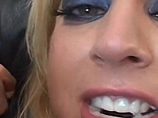 Horny Blonde MILF Gets Intensely Fingered