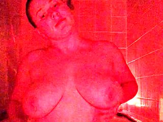 Great Big Boobs On Masturbating Redhead