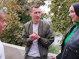 Lady Gang gets her anal filled in a wild MMF threesome with Matt Bird and Charlie Dean