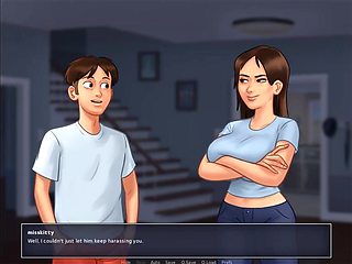 Summertimesaga Midnight Ride with Babe- (jenny's Route)part 93