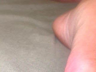 Cum on My Wife’s Feet as She Masturbates