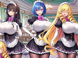 3dアニメ, cosplay anime, maid anime