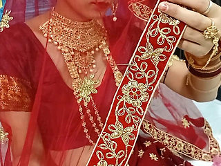 Desi Newly Married Couple Wedding Night MMS Leaked - First Time Anal with Indian Bride