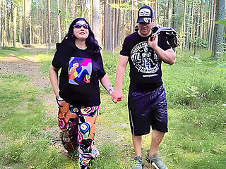 A Hot Stepmom And A Young Guy Had A Wild Adventure In The Woods. They Had A Great Time Together, And Everyone Got What They Wanted