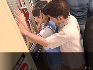 Step-brother teaches his step-sister in a wild cartoon fantasy