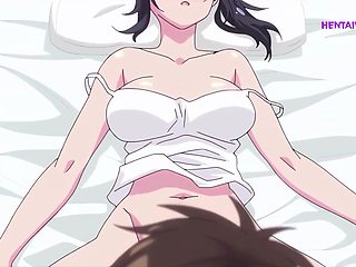 Cheating Girlfriend Spends the Night with the Neighbor While Her Boyfriend Is at Work(Hentai)