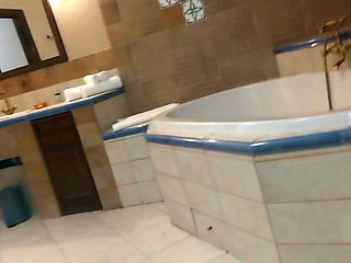 Backstage "she Peed and Wiped Her Wet, Hairy Pussy