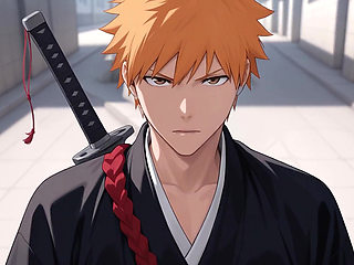 Yoruichi Gets Fucked by Ichigo After He Arrives in Soul Society! Bleach Uncensored Hentai