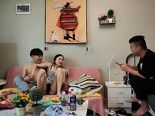 Amateur French Teen Threesome