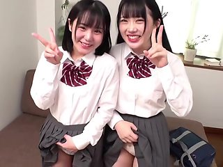 Mukd-565 I Just Want To Be Sandwiched Between Two Beautiful Girls Who Are Good Friends. An Old Man Is Caught Between The Two Lesbians. Friends First Lesbian Threesome. ()