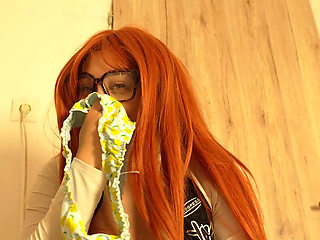 Sneezing Disaster After Smelling My Girlfriend's Used Panties