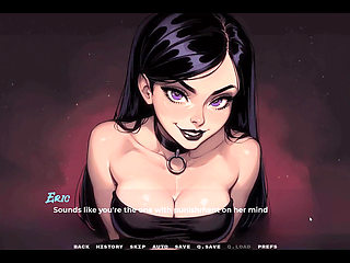 My New Girlfriend [ Taboo Hentai Game ] Ep.40 Goth Girl Blowbang in the Toilet!