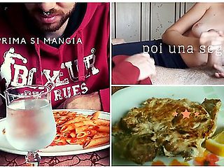 Lets Go To Eat And Then You Off - Italian Amateur With Dialogue