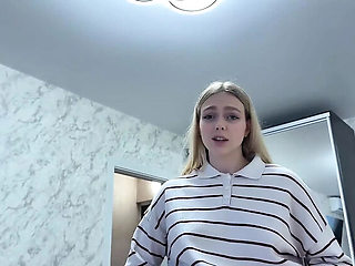Blonde Teen Arisha Mills Gets Divorced for Sex - POV Blowjob & Doggy Style in HD