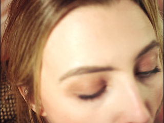 Cute British Blonde Lottie Lou POV Blowjob