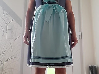 Crossdresser, me in a dirndl
