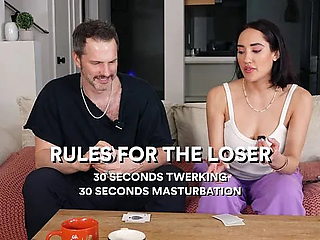 Beautiful Latina Pornstar Chloe Amour Twerking on Tom Games Podcast