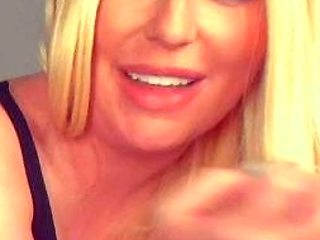 MILF Blonde fucked by Big Cock on her Big Tit