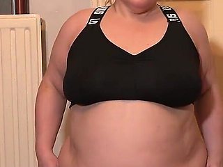 Auntjudys - Hot Yoga Workout with Voluptuous BBW MILF Megan Milly