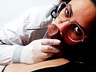 I Cant Hold Back My Desire And I Suck My Patients Cock
