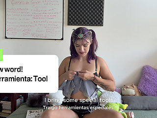 POV Miki is your spanish teacher