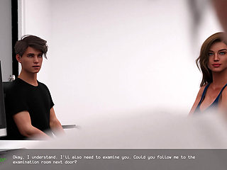 Taboo Stepmom Jerks Stepson for His Health - Measuring My Cum Porn Game Gameplay #1